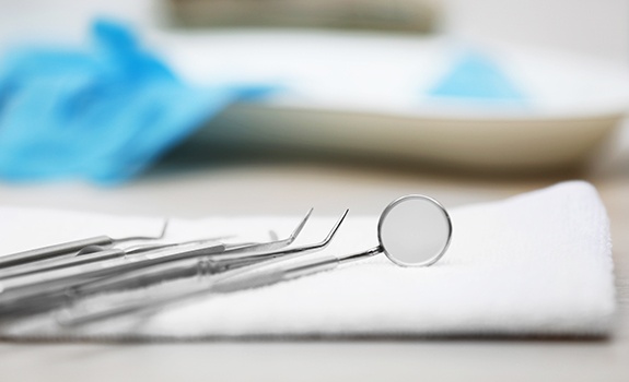 Sterilized dental tools